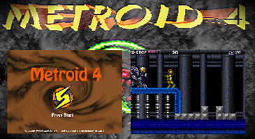 Metroid 4Title Screen